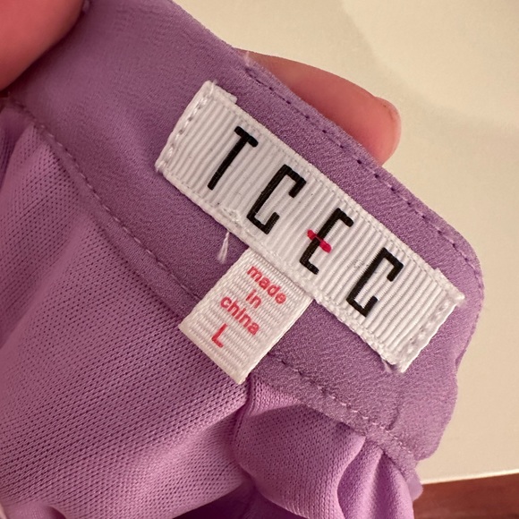 Lavender Ruffle Dress - L - Picture 4 of 4